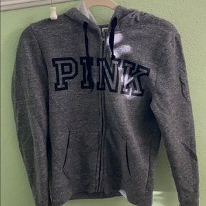 NWOT VS Pink zip up